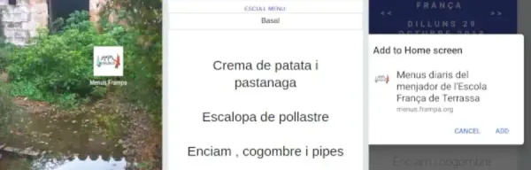 Frampa Menus